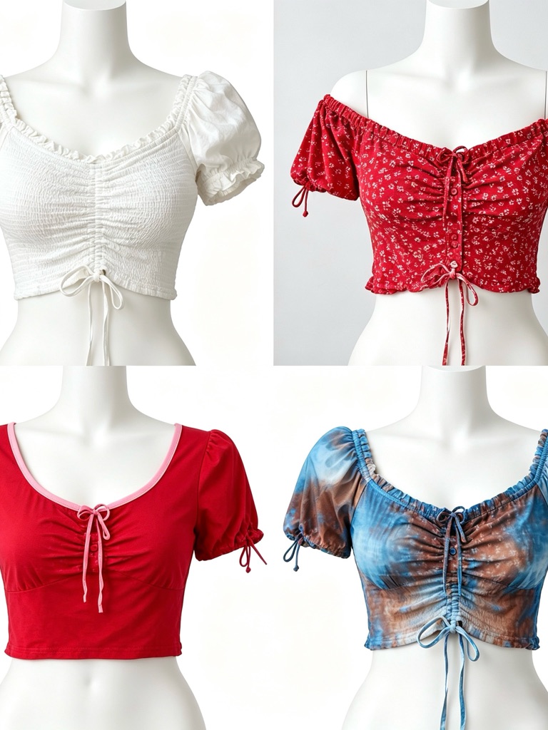 4 Crop Tops Bundle | Only $16 Total!